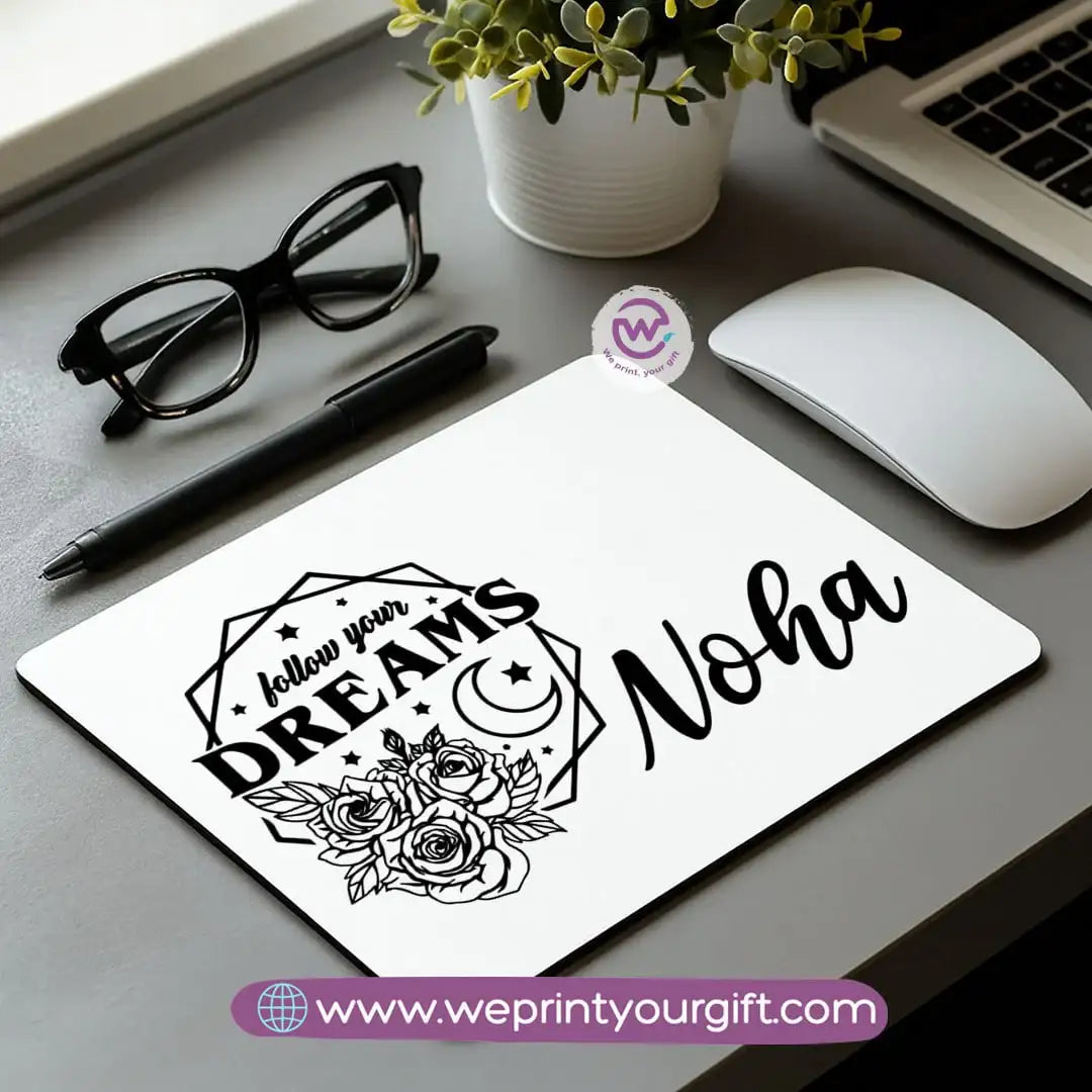 One Line Art Mouse Pad – Minimalist Artistic Desk Style - WE PRINT