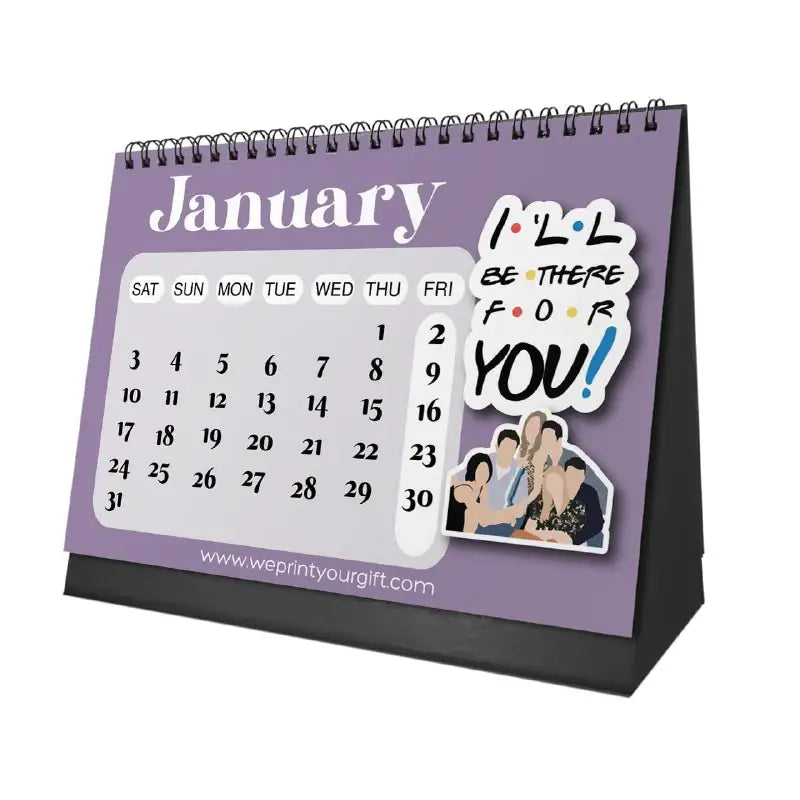 Friends TV Show Desk Calendar 2026 - WE PRINT