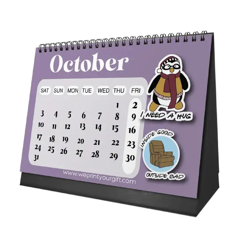 Friends TV Show Desk Calendar 2026 - WE PRINT