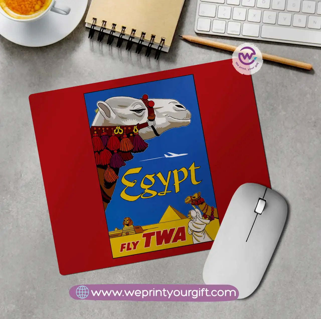 Egyptian Pharaonic Mouse Pad – Ancient Art Reimagined - WE PRINT
