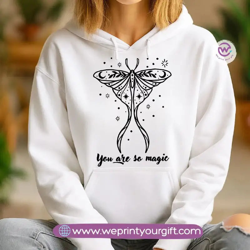 One Line Art Motivational Hoodie – Cotton Melton Unisex - WE PRINT