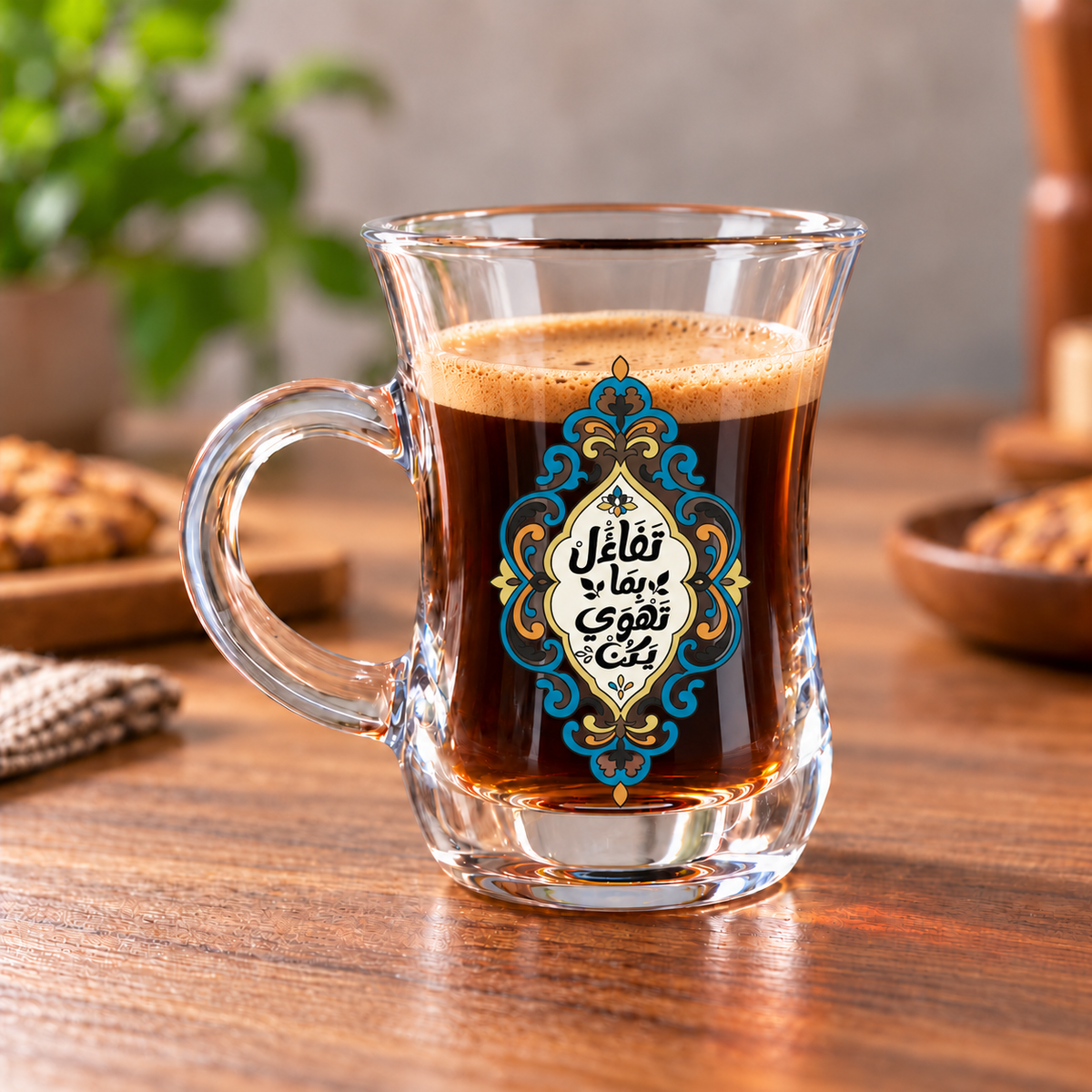 Glass Espresso Coffee Cups – Motivational Quotes & Inspirational Designs