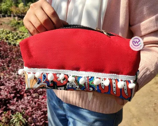 Boxy Makeup Bag - Colorful - Customization Options