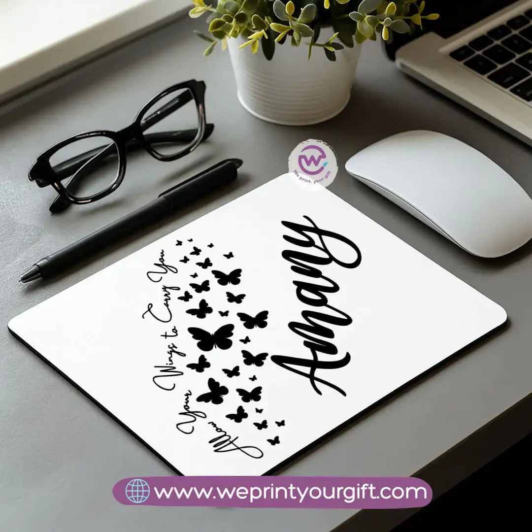 One Line Art Mouse Pad – Minimalist Artistic Desk Style - WE PRINT