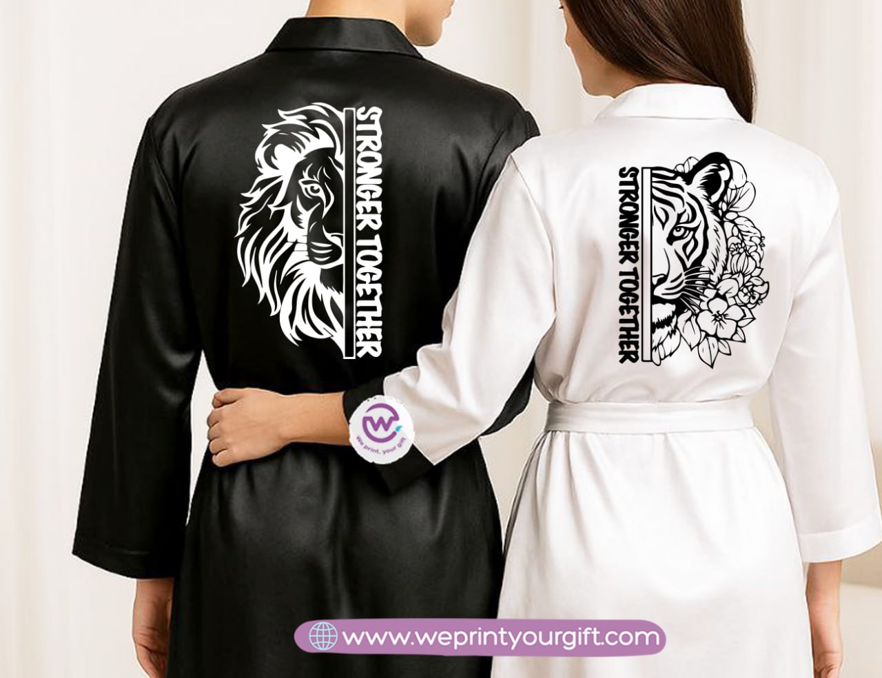 Bridal robe set- Couples