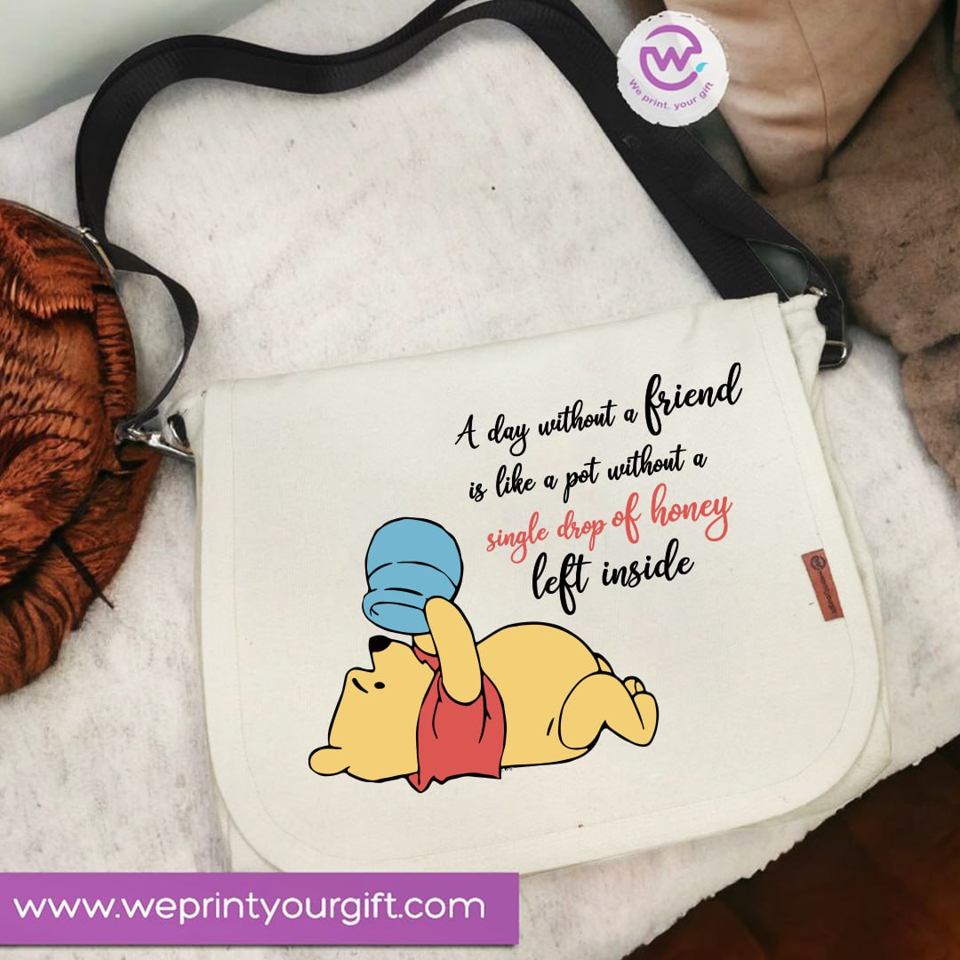 Custom Cross Bag- Pooh