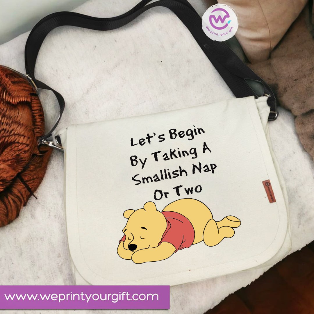 Custom Cross Bag- Pooh