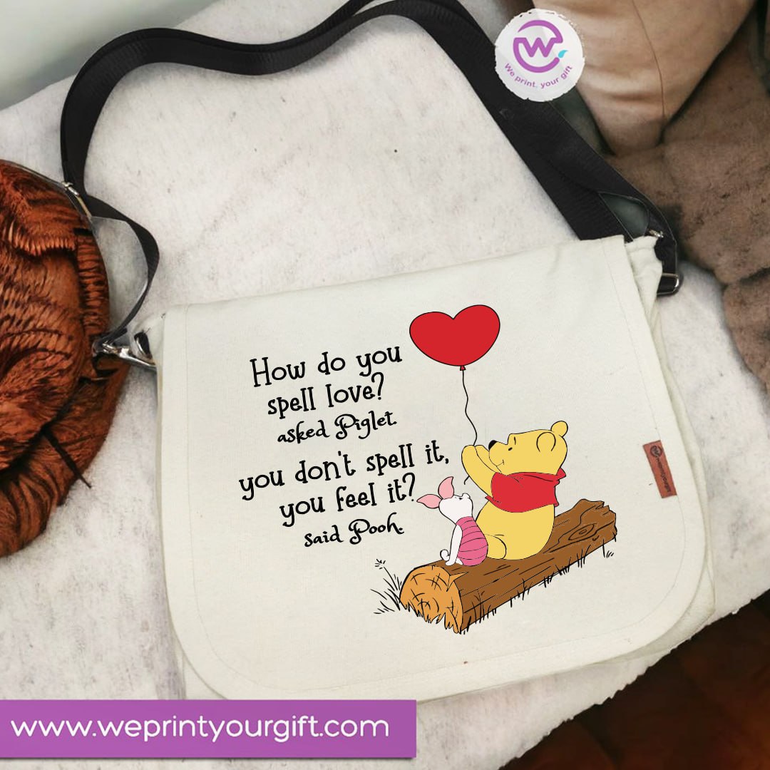 Custom Cross Bag- Pooh