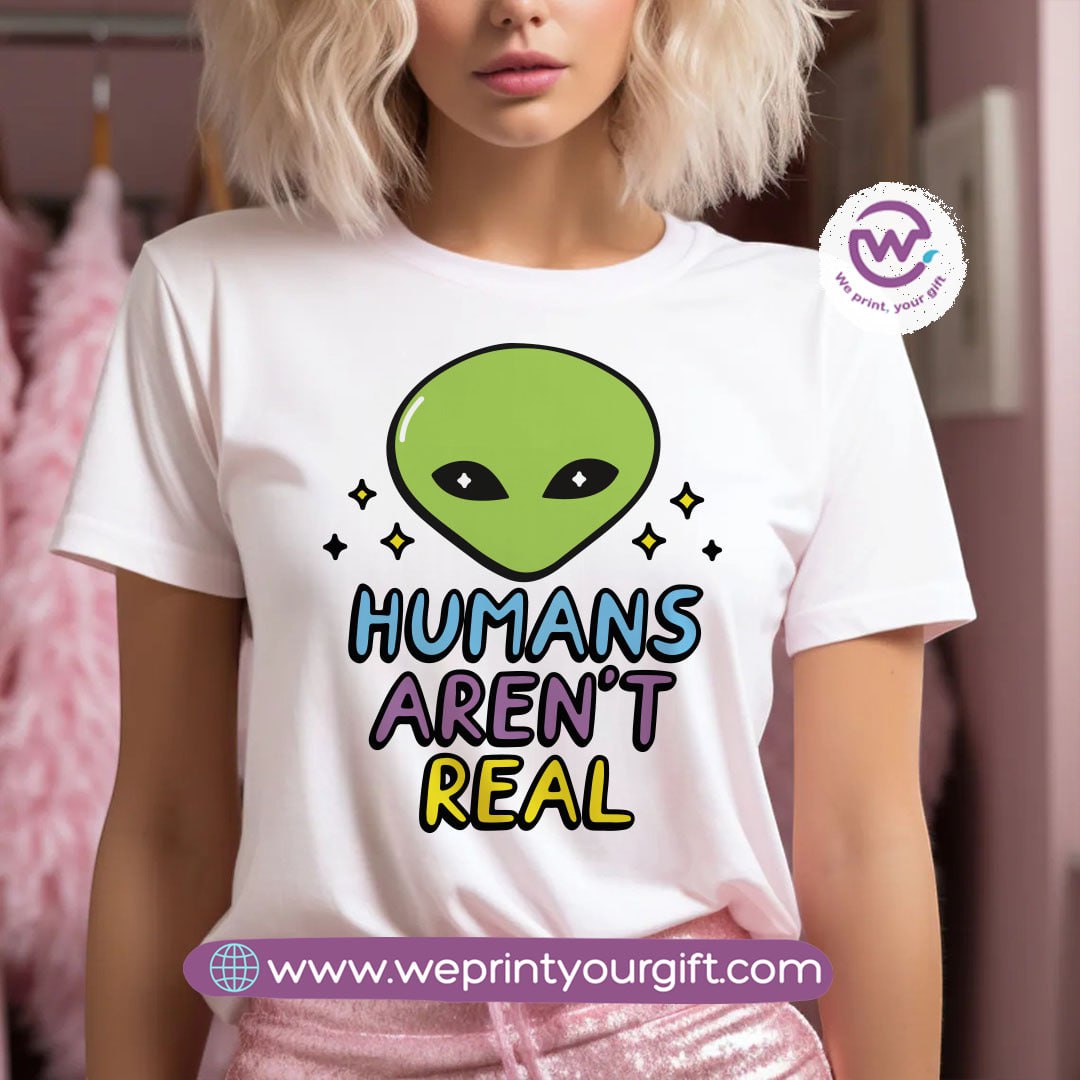 Short Sleeve T-shirt- Aliens