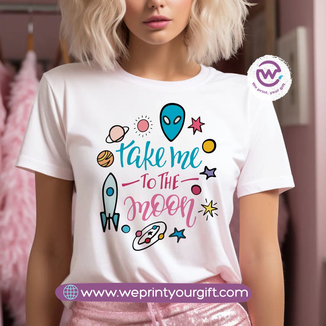 Short Sleeve T-shirt- Aliens