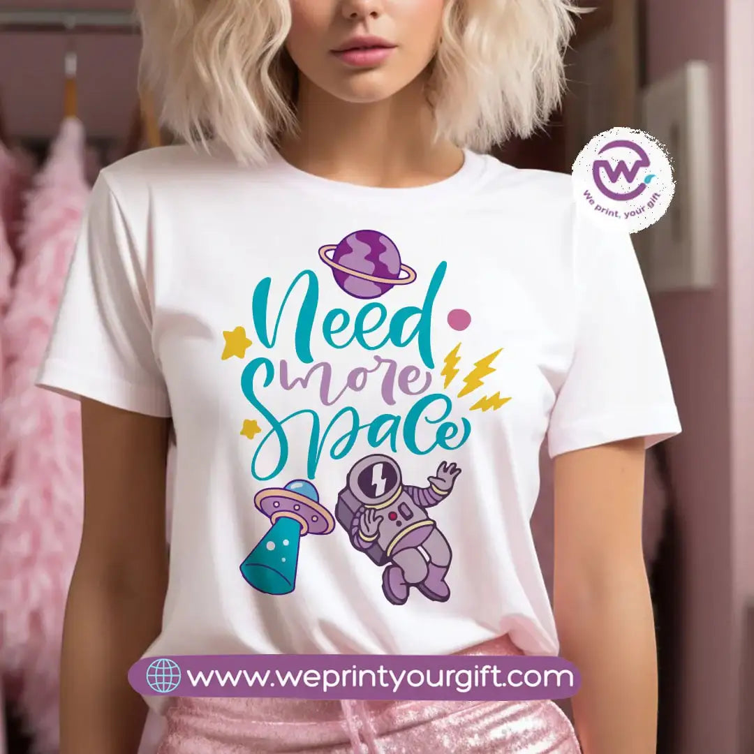 Short Sleeve T-shirt- Aliens - WE PRINT