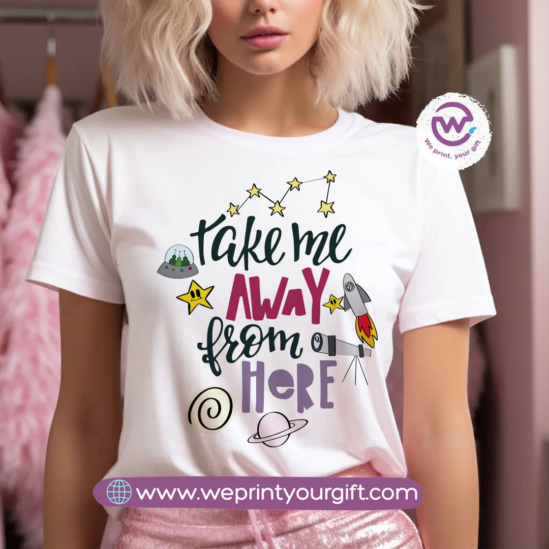 Short Sleeve T-shirt- Aliens