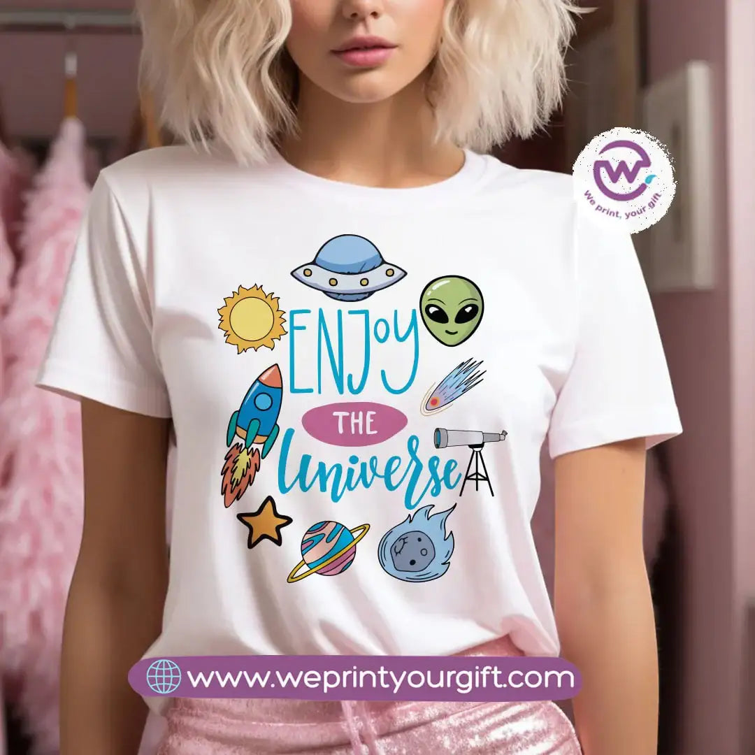 Short Sleeve T-shirt- Aliens - WE PRINT