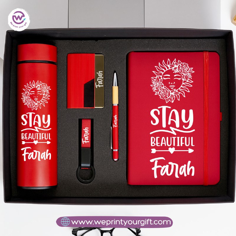 Personalized Success Gift Box with Name – 5-Piece Motivational Luxury Set