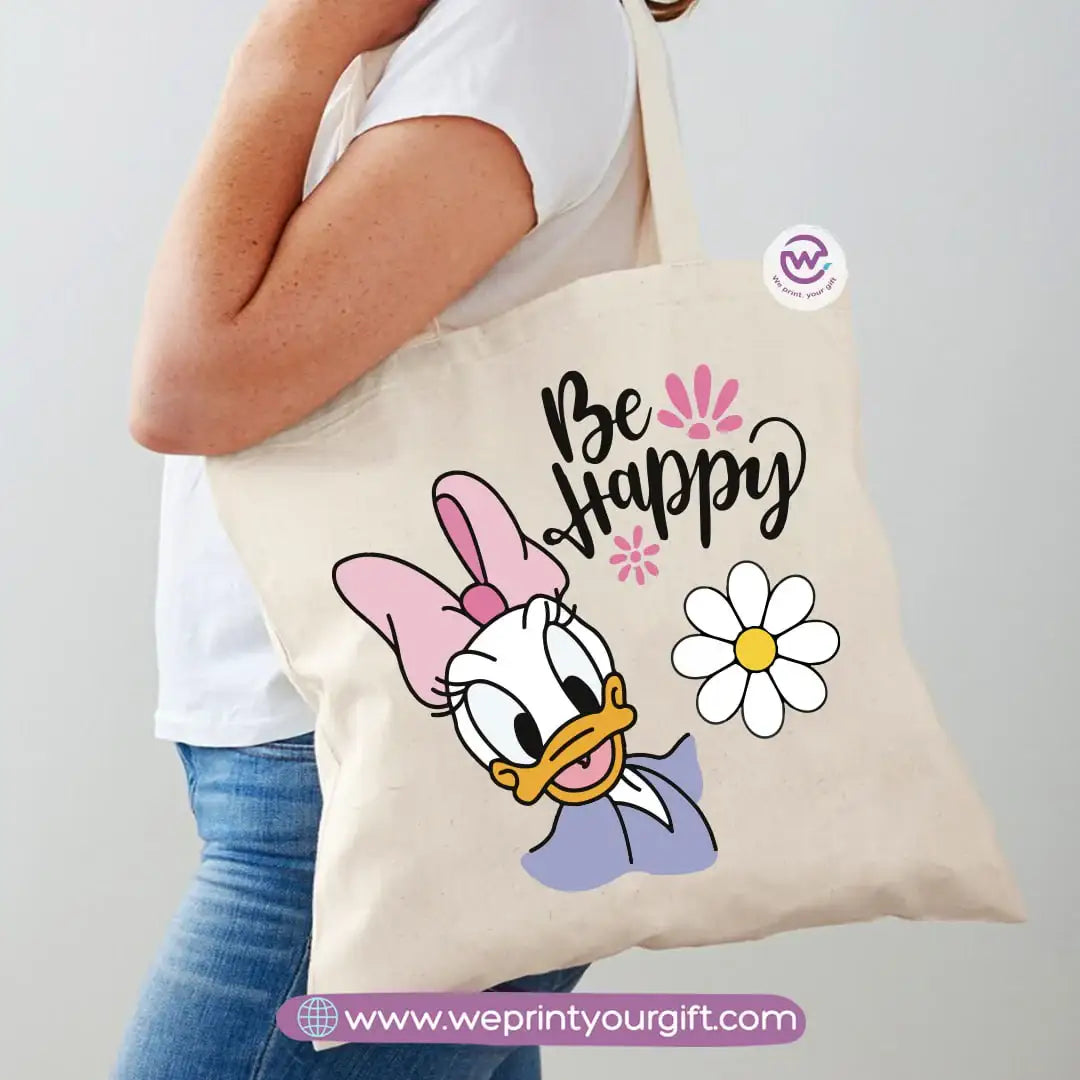 Tote Bag for Women- Donald duck - WE PRINT