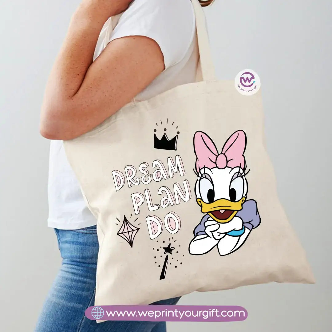 Tote Bag for Women- Donald duck - WE PRINT