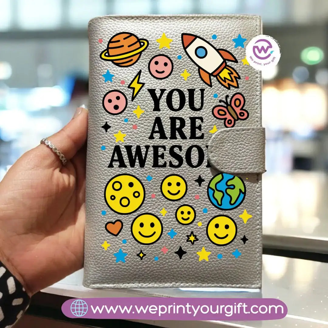 Leather Wallet for Women -Motivational - WE PRINT