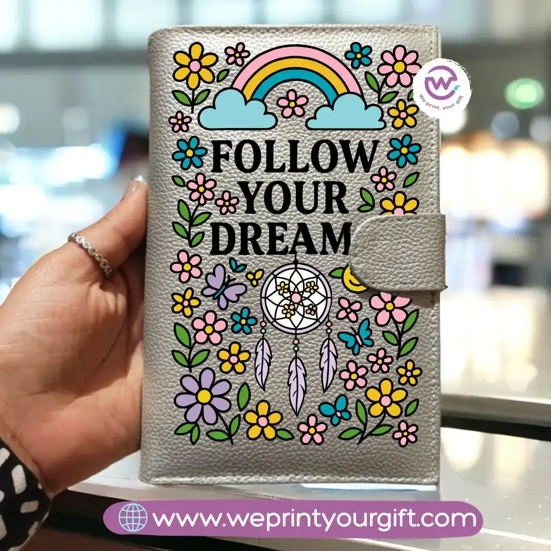Leather Wallet for Women -Motivational - WE PRINT