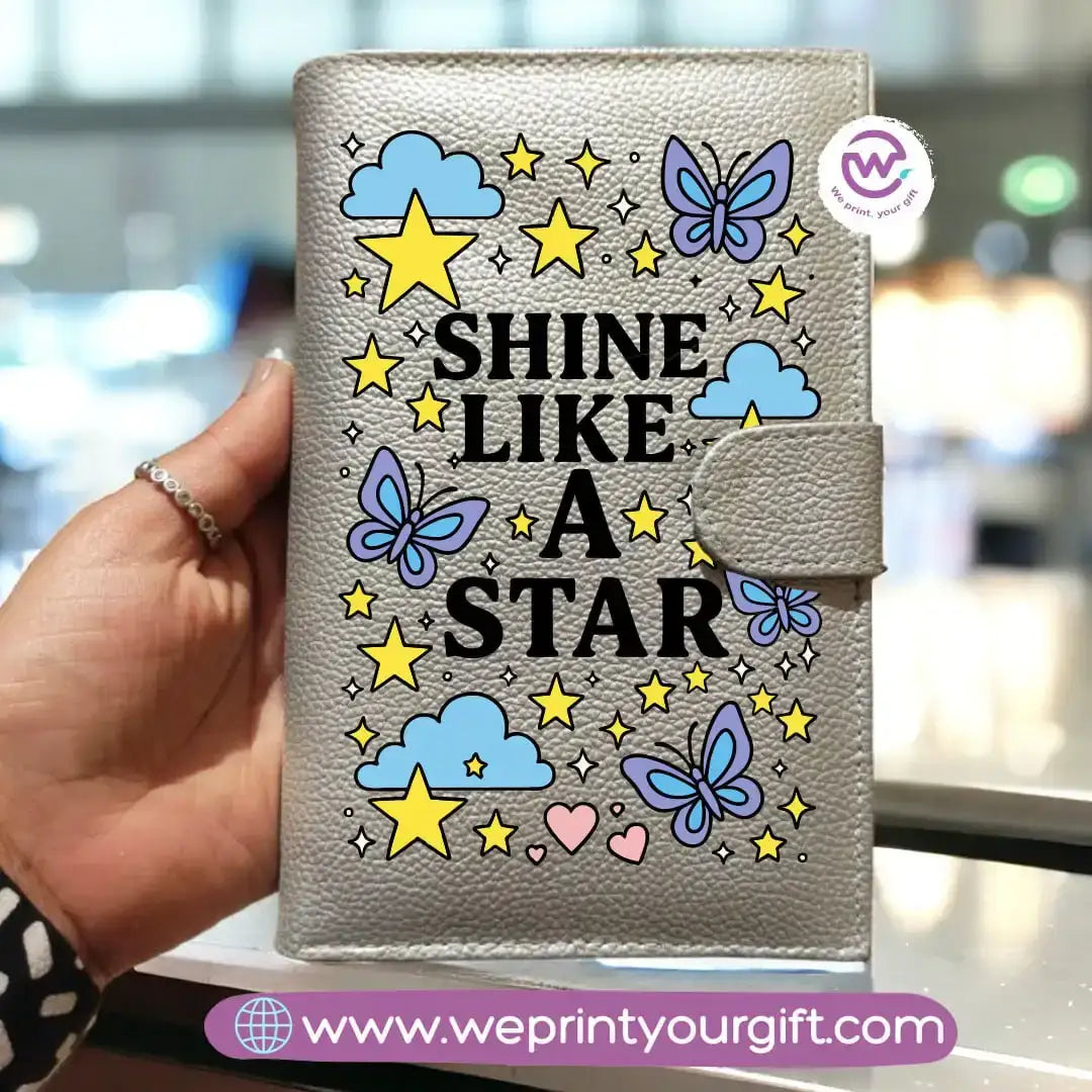 Leather Wallet for Women -Motivational - WE PRINT