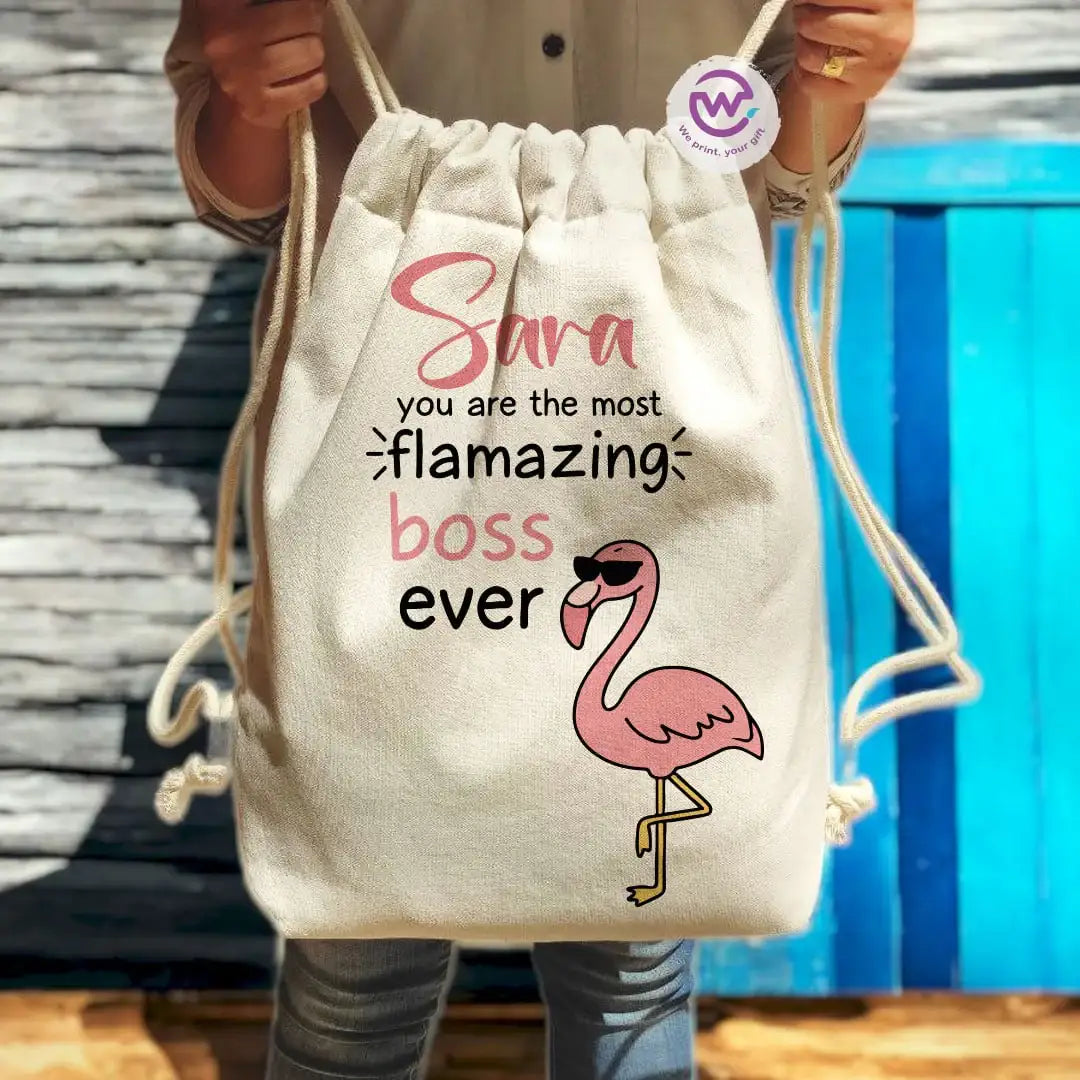 Drawstring bag - Unicorn designs - WE PRINT