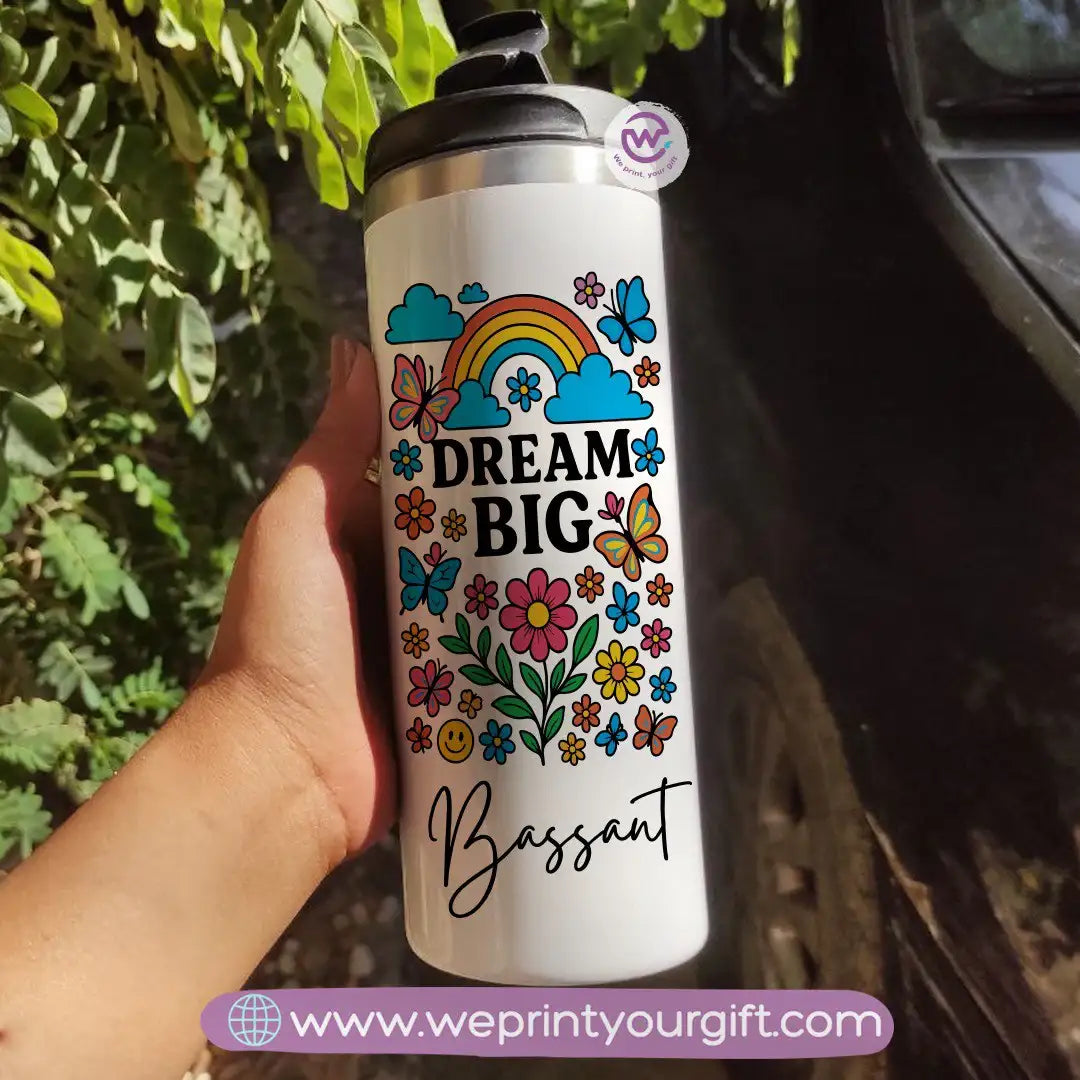 custom thermal mug- Starbucks mug- Motivation - WE PRINT