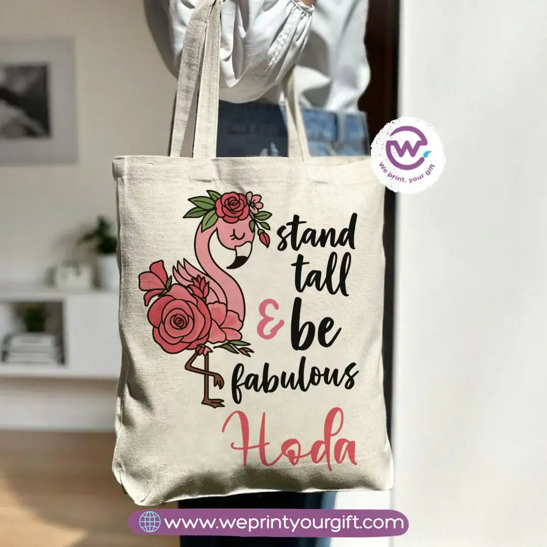 Tote bag with zipper - Unicorn - WE PRINT