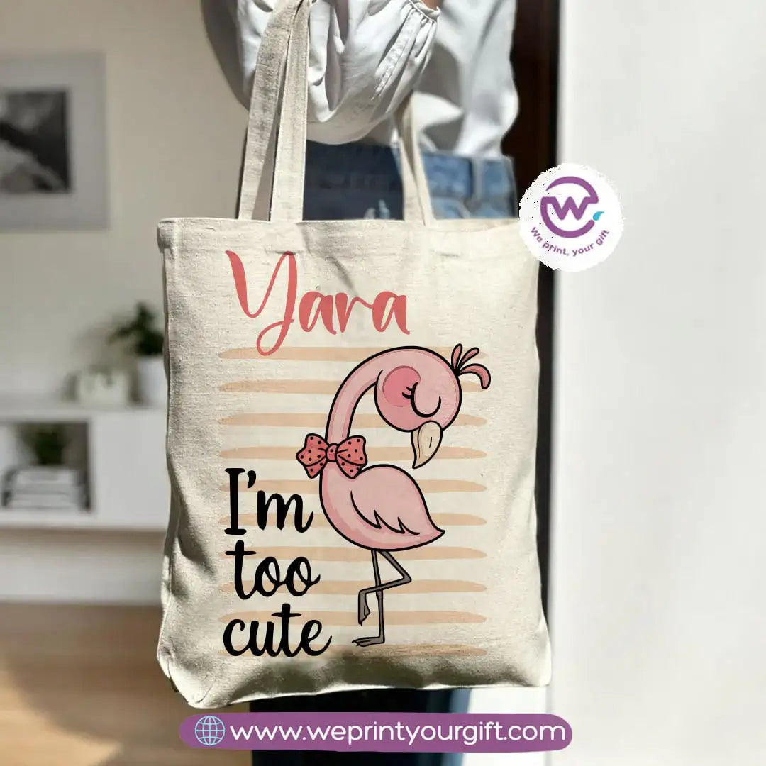 Tote bag with zipper - Unicorn - WE PRINT