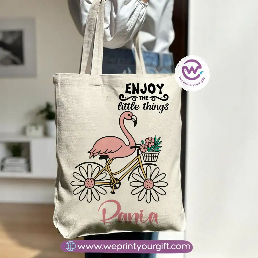Tote bag with zipper - Unicorn - WE PRINT