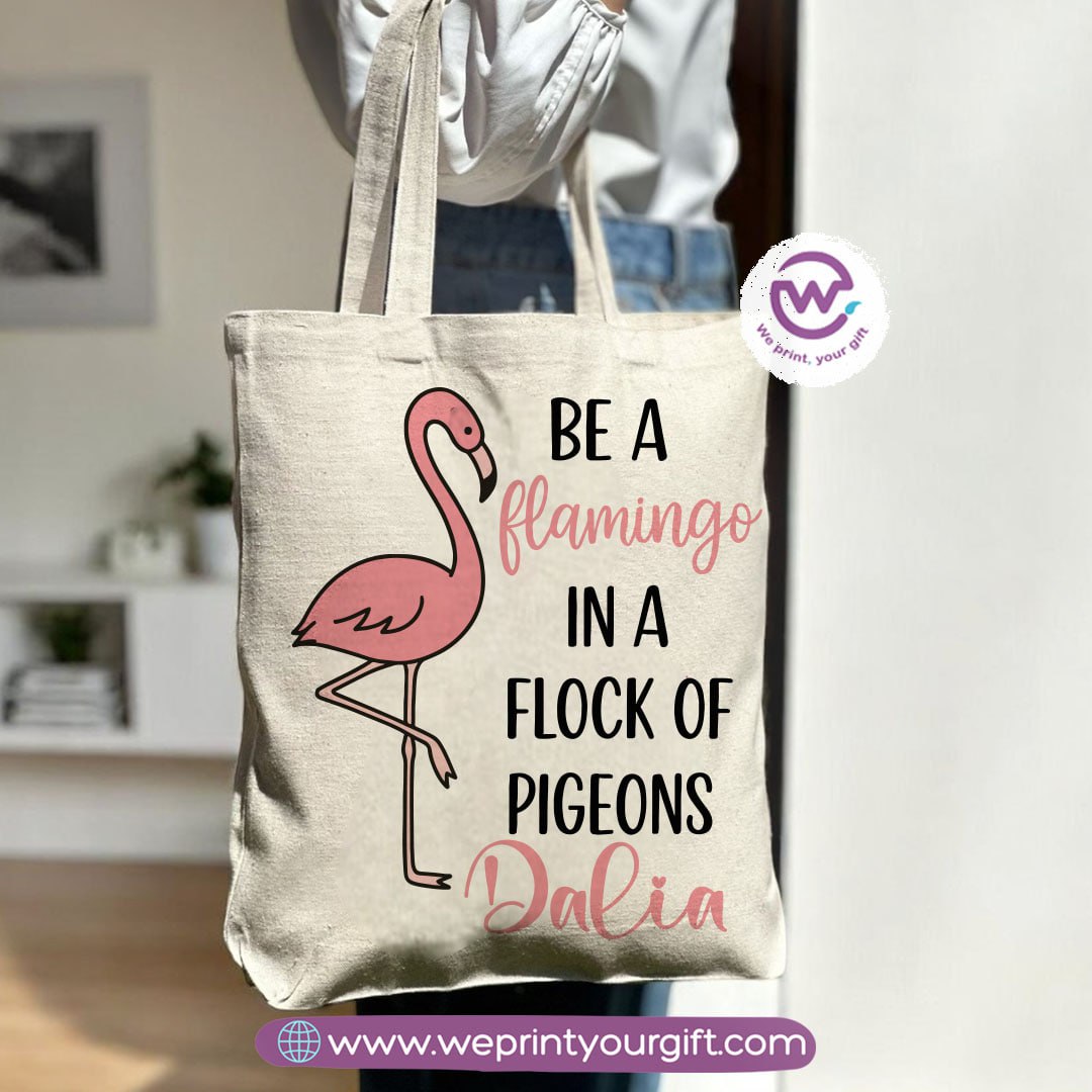 Tote bag with zipper - Unicorn - WE PRINT
