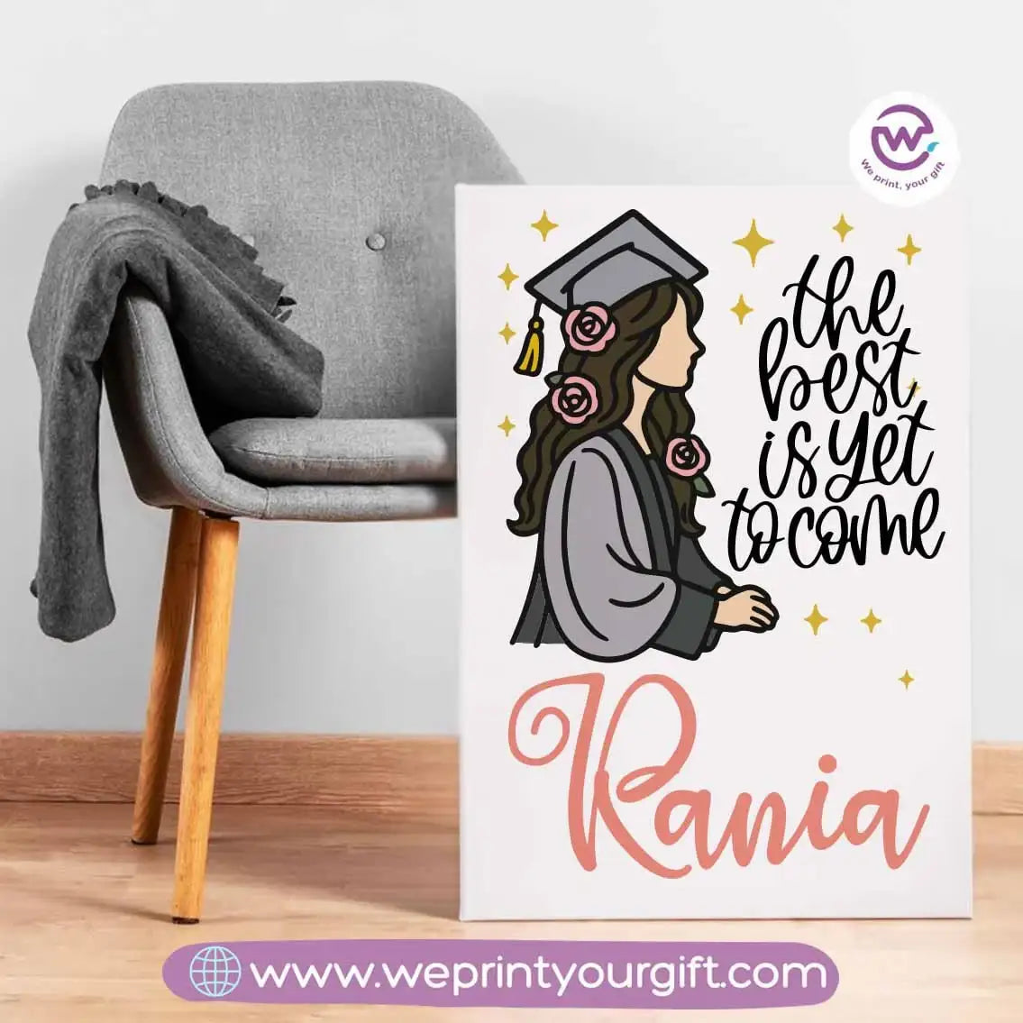 Custom wall frame- Graduation - WE PRINT