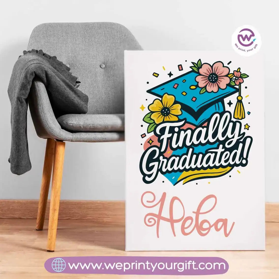 Custom wall frame- Graduation - WE PRINT