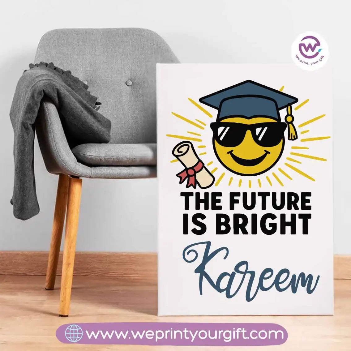 Custom wall frame- Graduation - WE PRINT