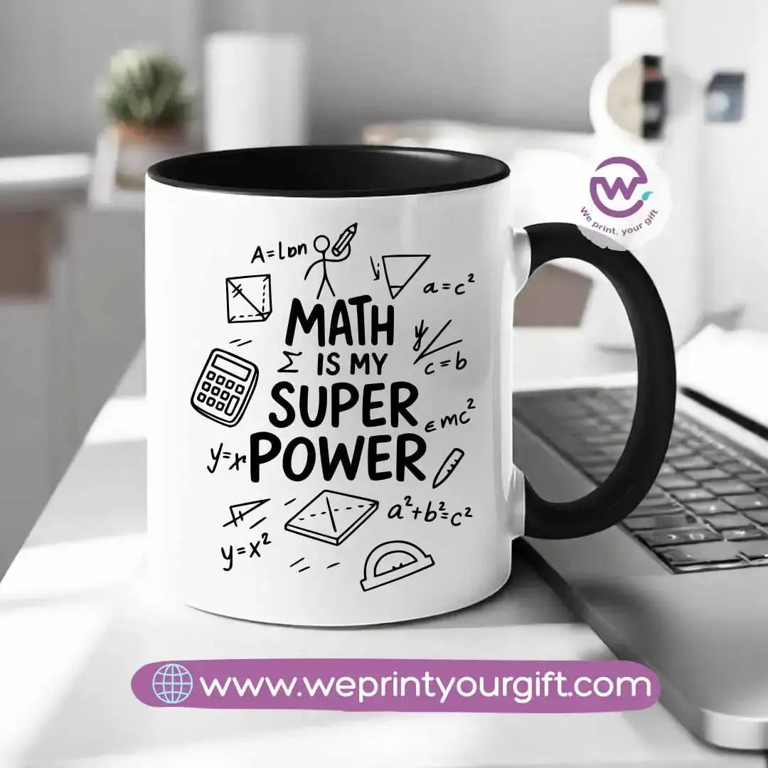 Custom mug- Colored inside mug- Engineer - WE PRINT