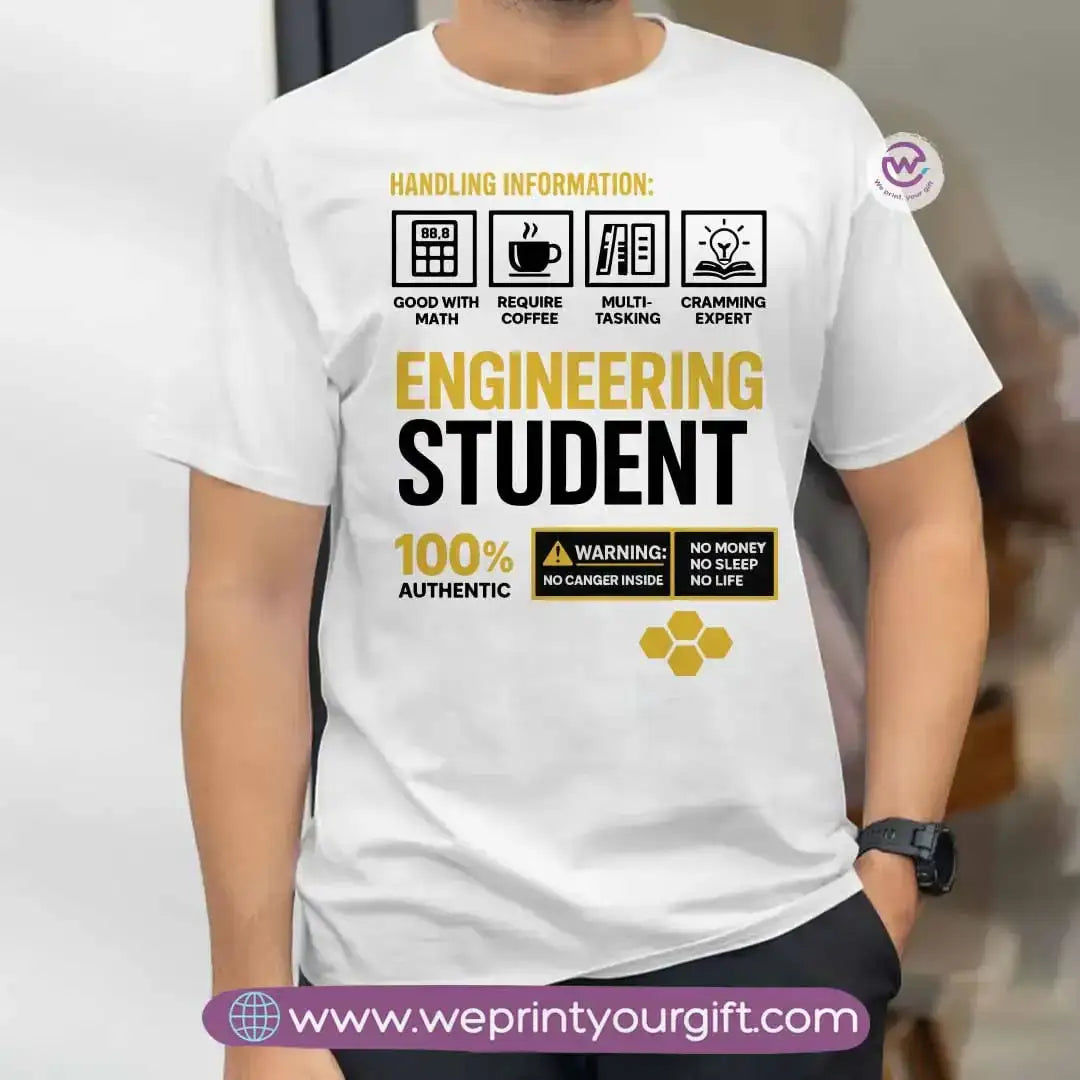 Short sleeve T-shirt- Engineer - WE PRINT