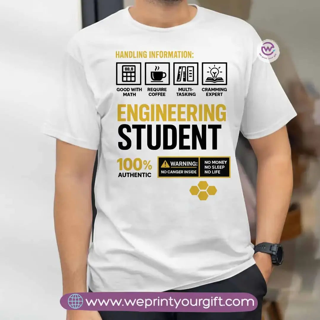 Short sleeve T-shirt- Engineer - WE PRINT