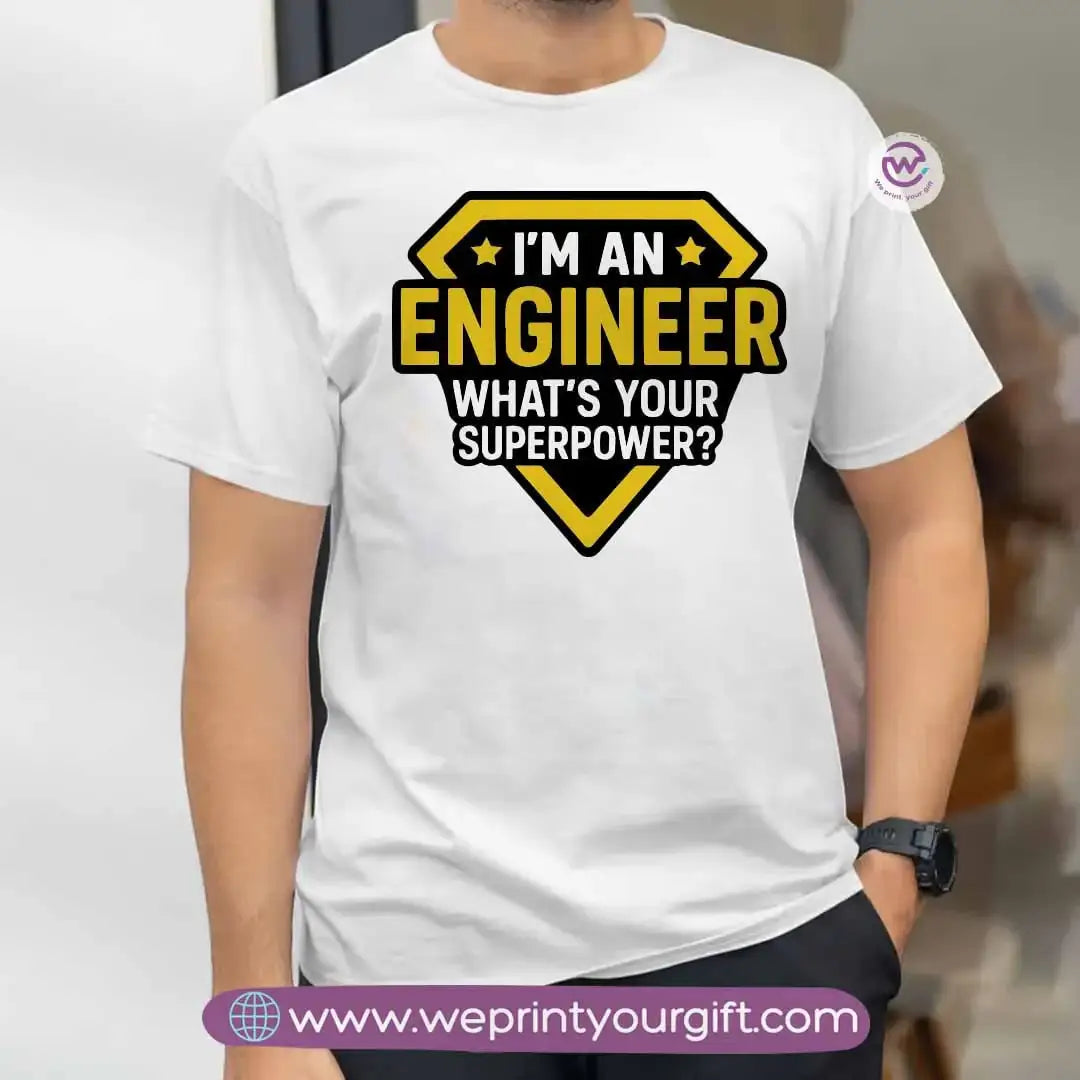 Short sleeve T-shirt- Engineer - WE PRINT