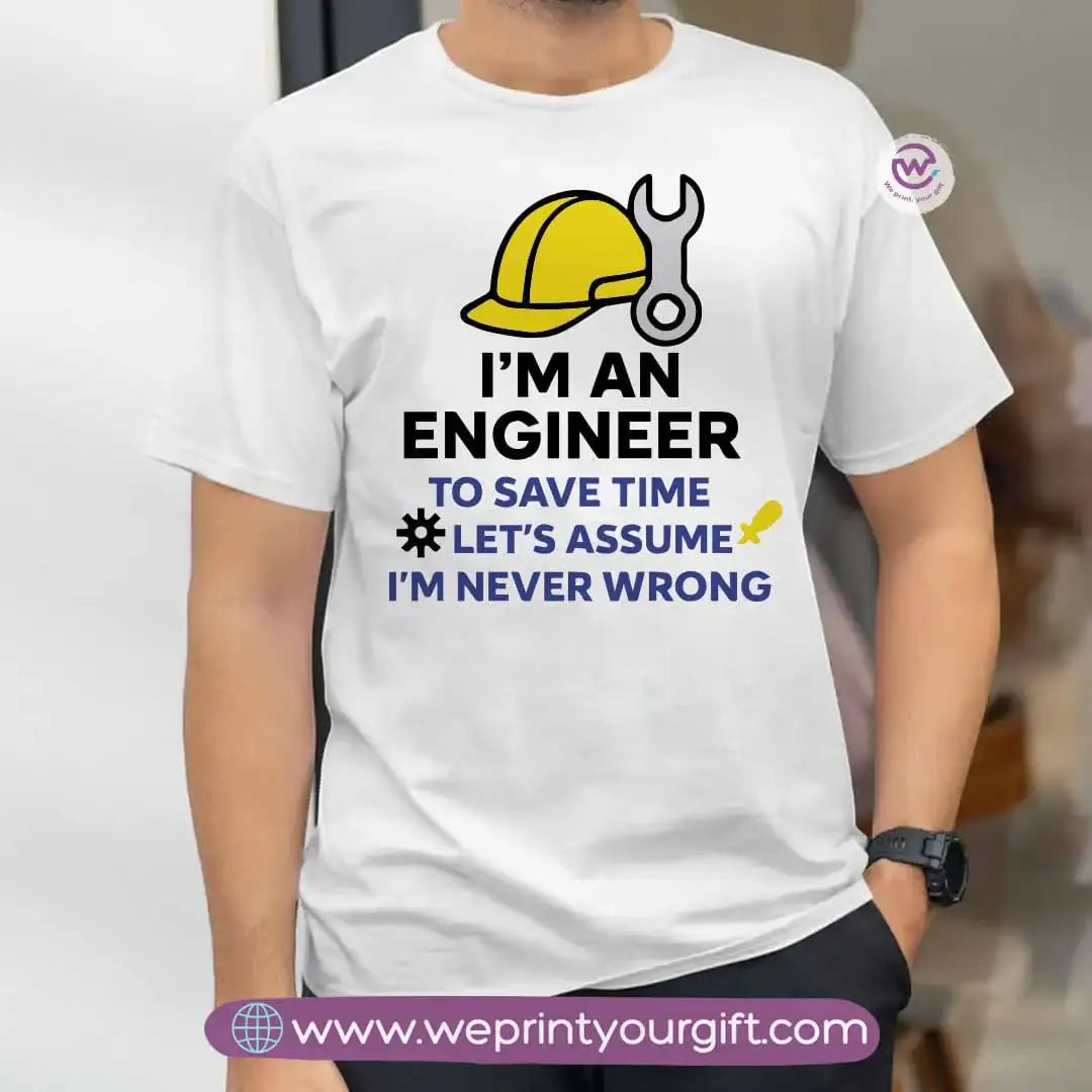Short sleeve T-shirt- Engineer - WE PRINT