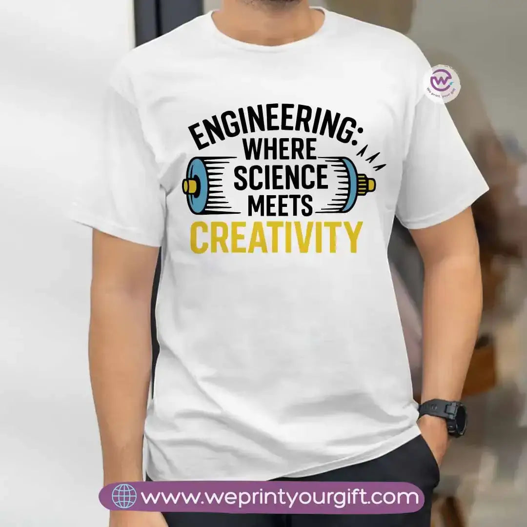 Short sleeve T-shirt- Engineer - WE PRINT