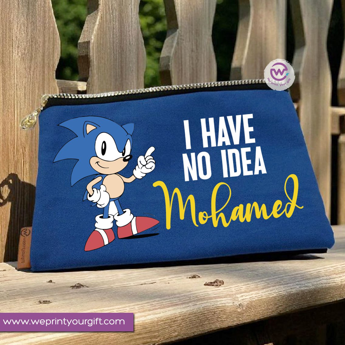 Sonic pencil case - WE PRINT