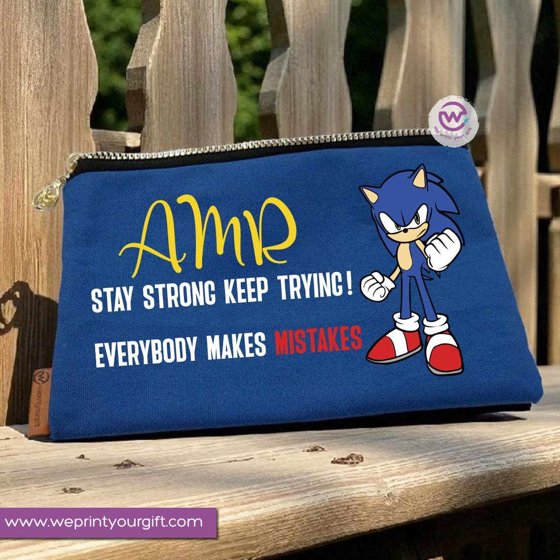 Sonic pencil case