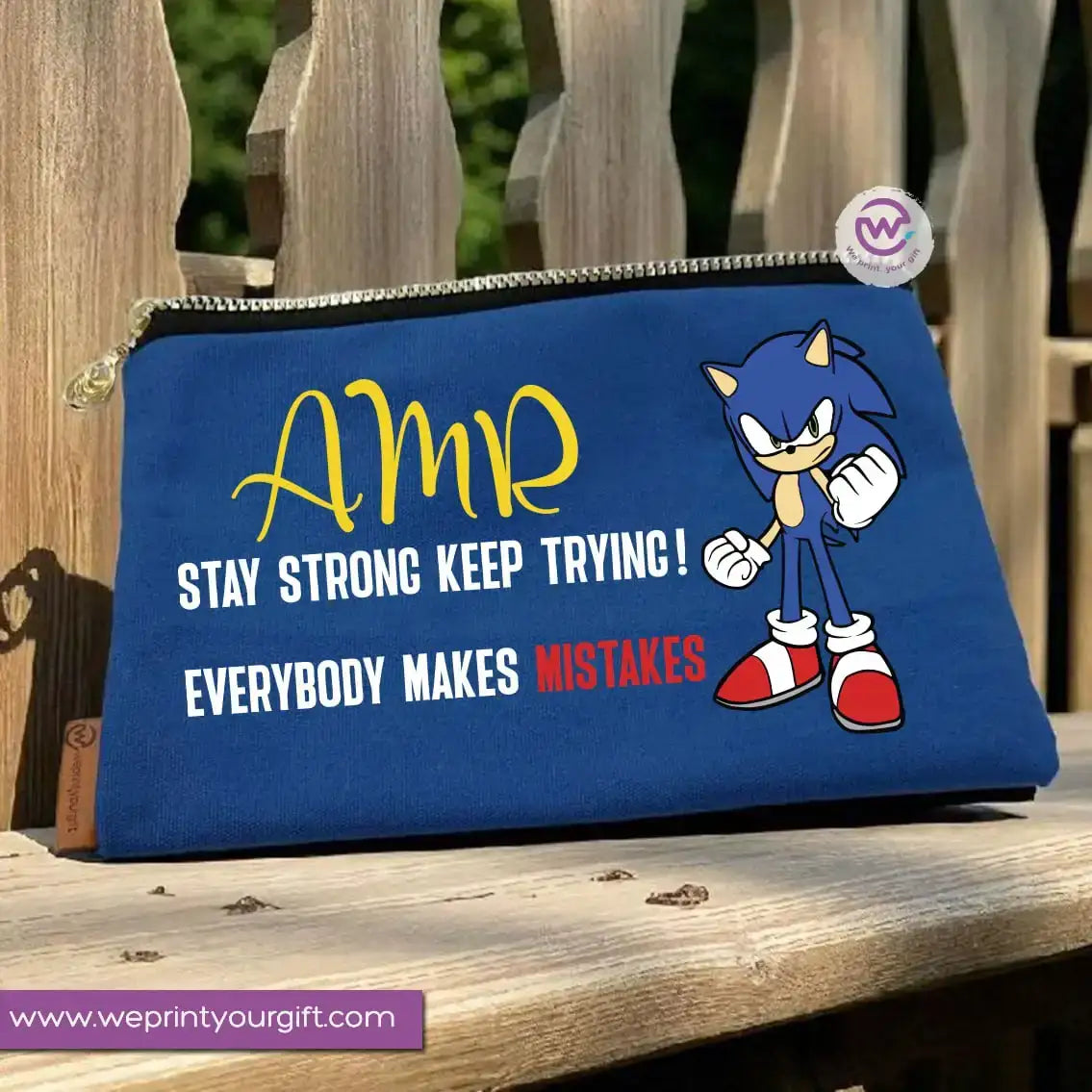 Sonic pencil case - WE PRINT