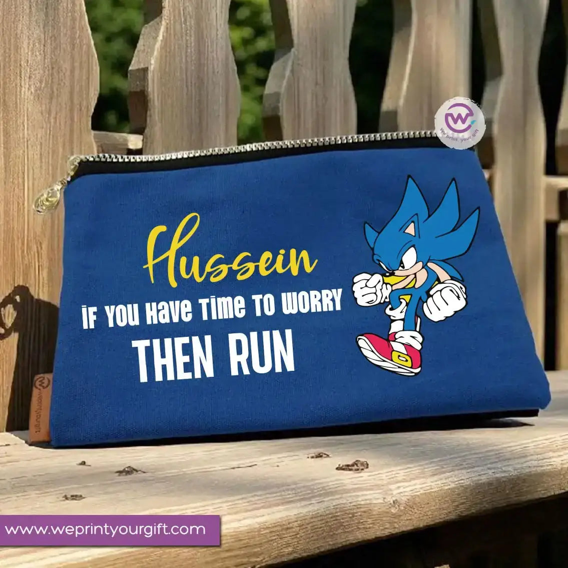 Sonic pencil case - WE PRINT