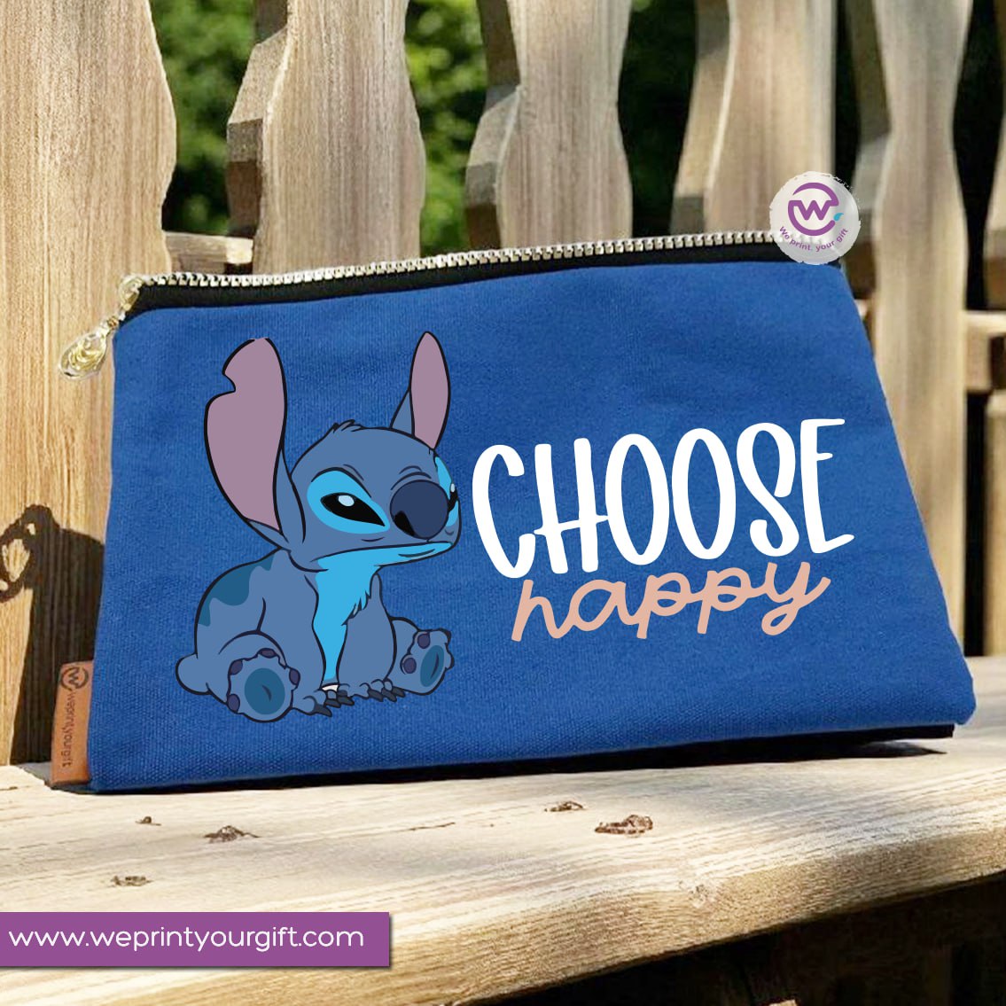 School pencil case- Stitch - WE PRINT