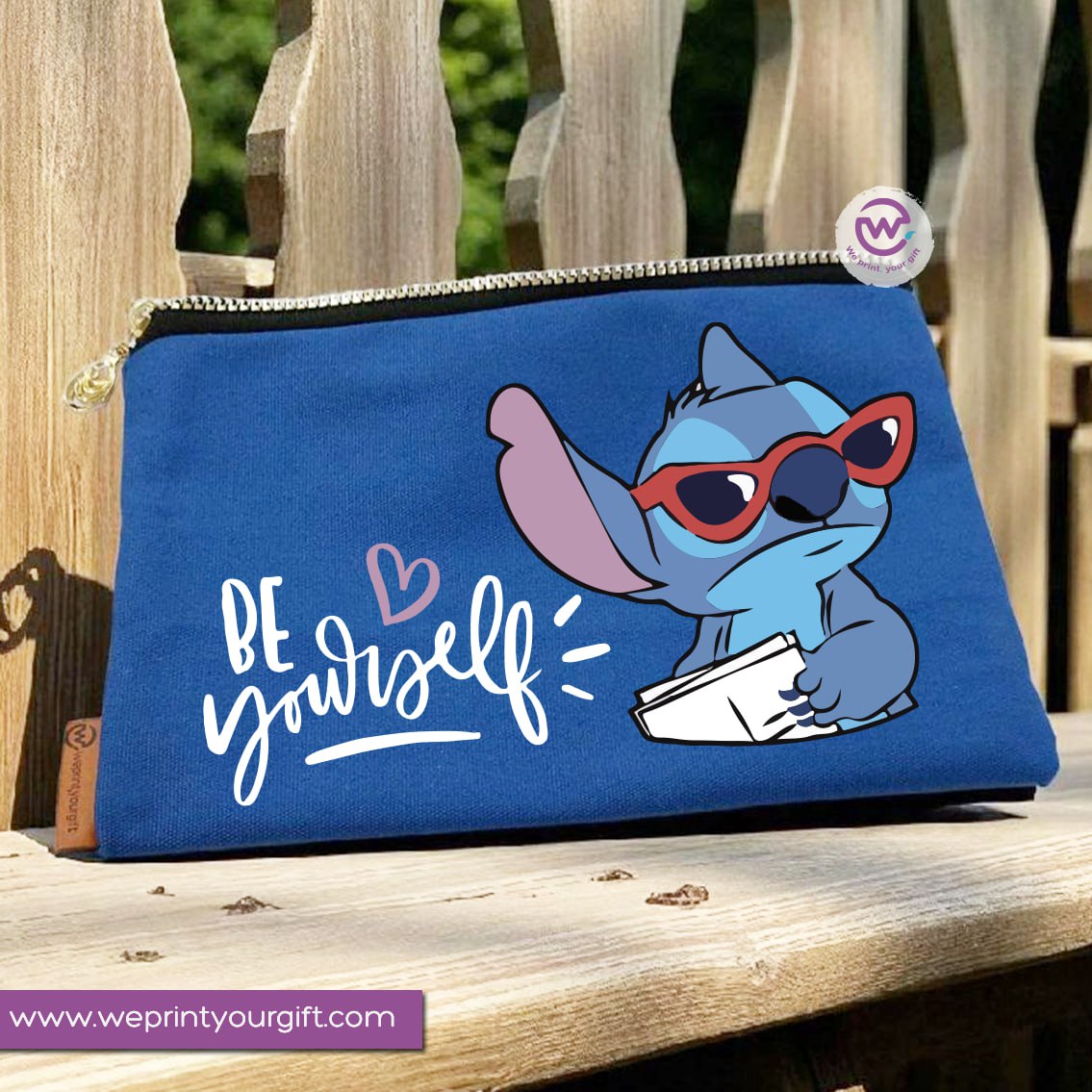 School pencil case- Stitch - WE PRINT