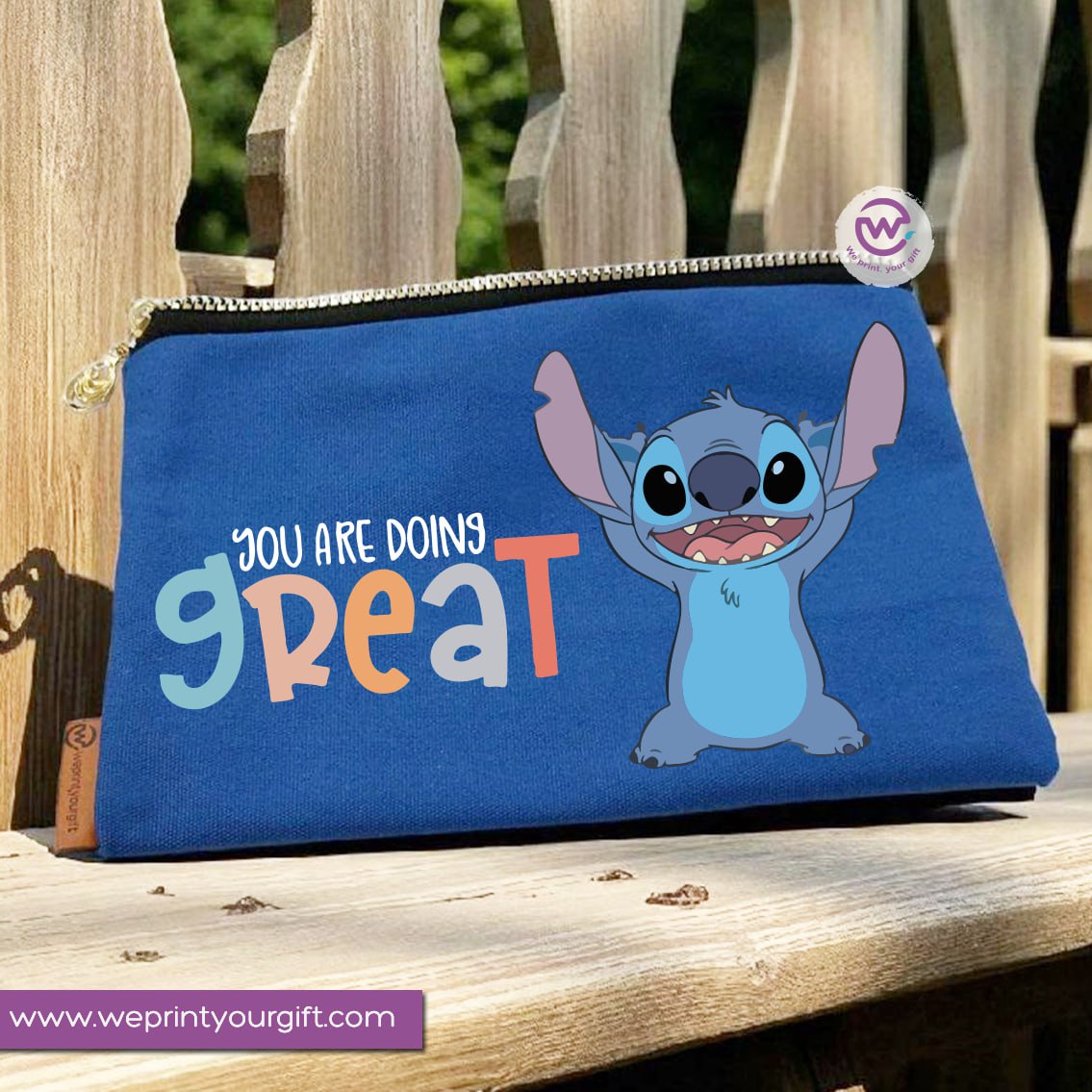 School pencil case- Stitch - WE PRINT