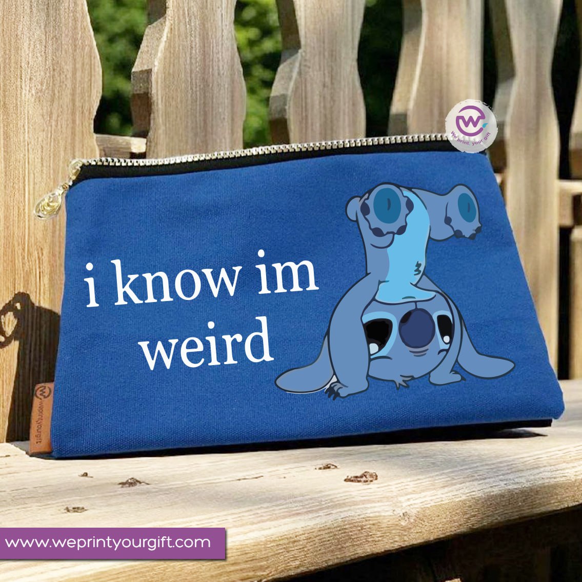 School pencil case- Stitch - WE PRINT