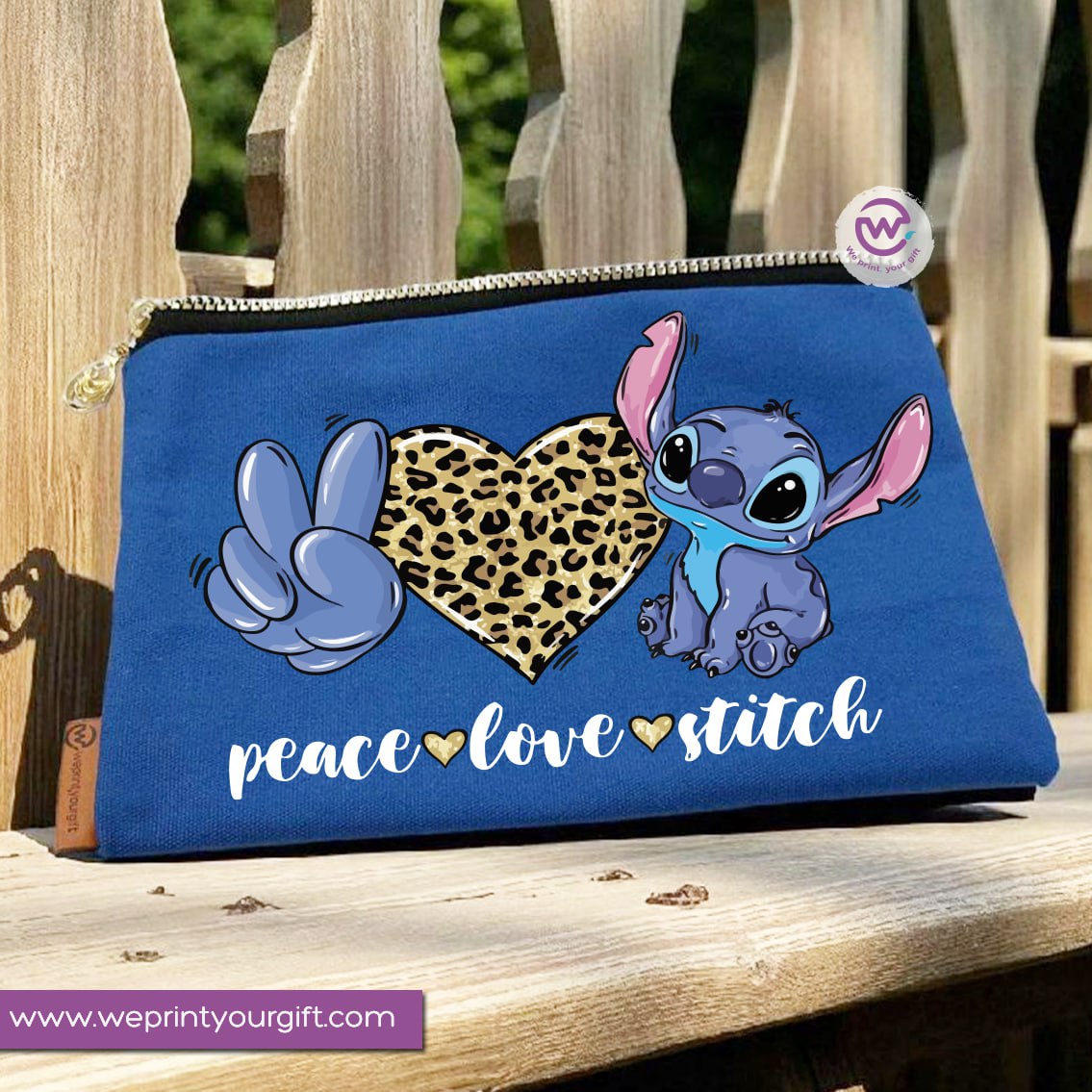School pencil case- Stitch - WE PRINT