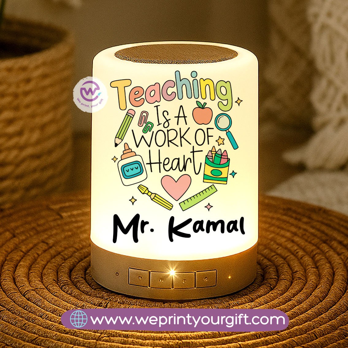 Touch Lamp Speaker- Teacher
