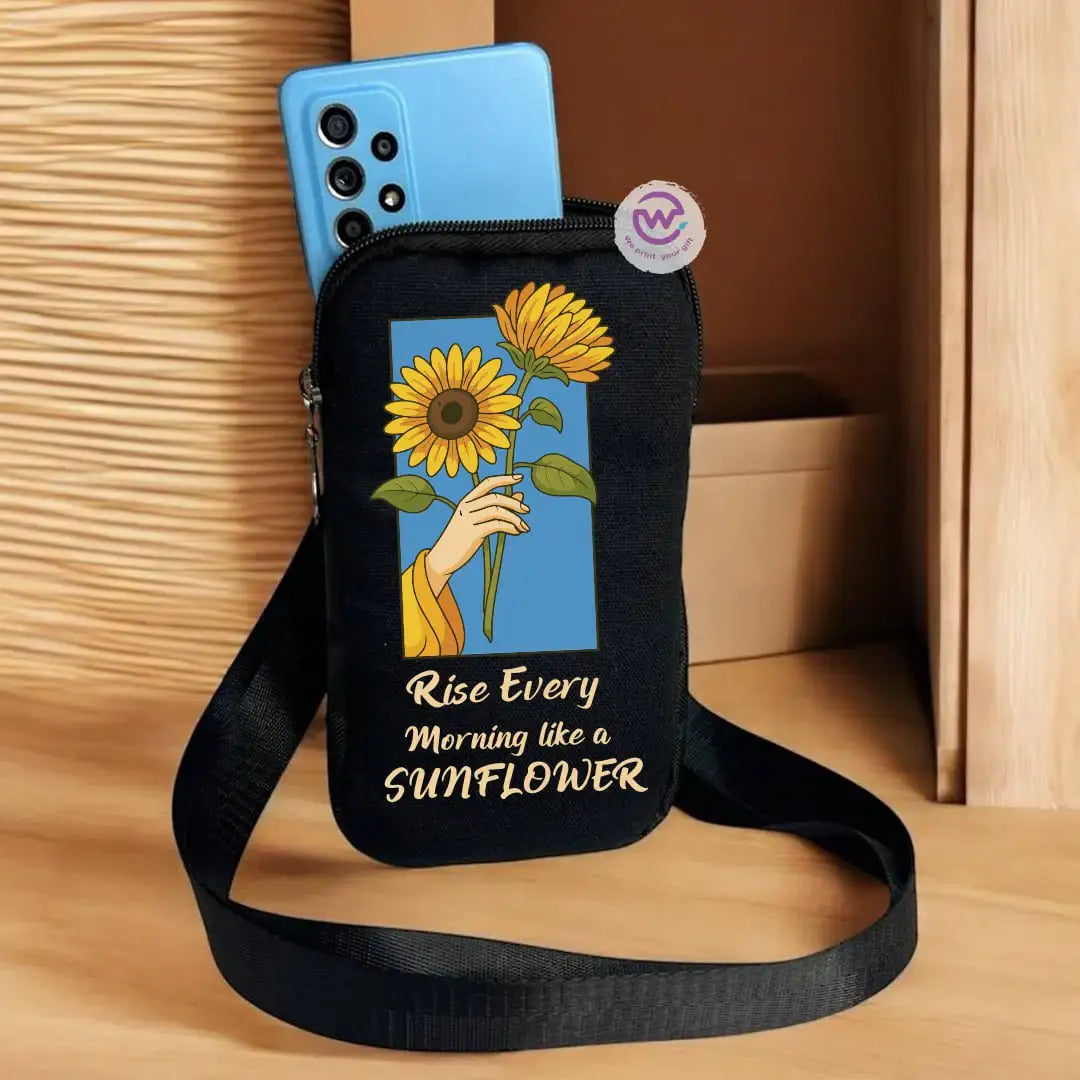 Fabric mobile bag - Sunflower - WE PRINT
