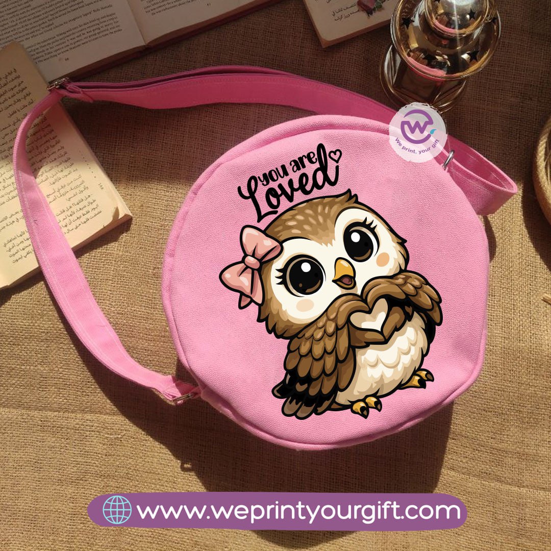 Round bag-Owl